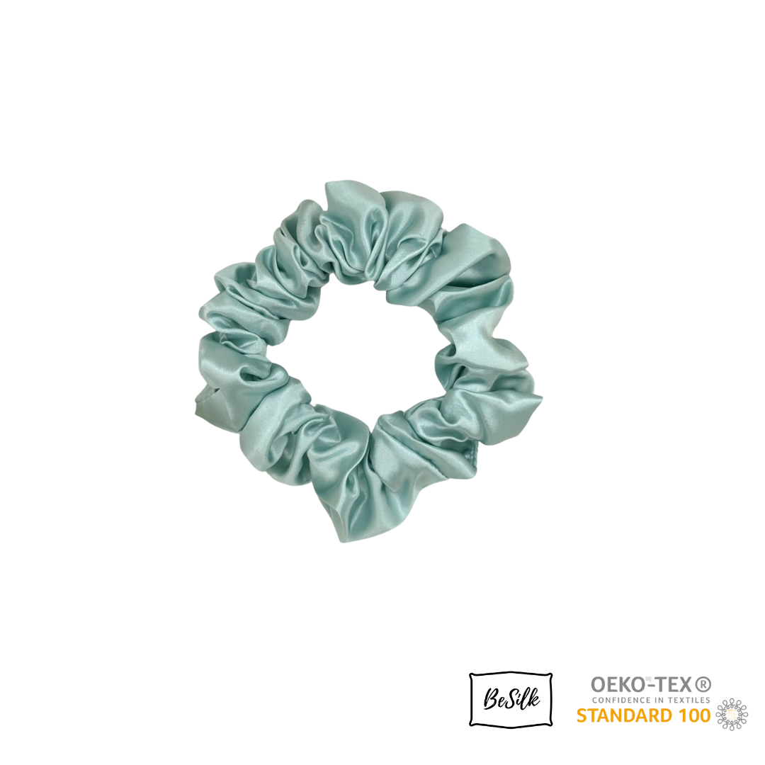 Scrunchie Medium Vert Eau