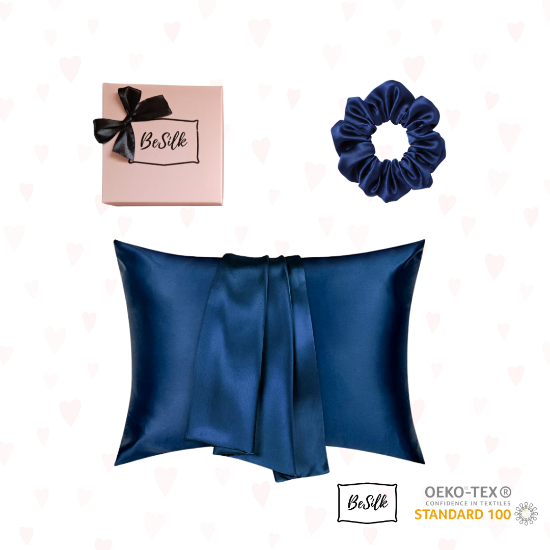 Box Silk LOVE Midnight Blue