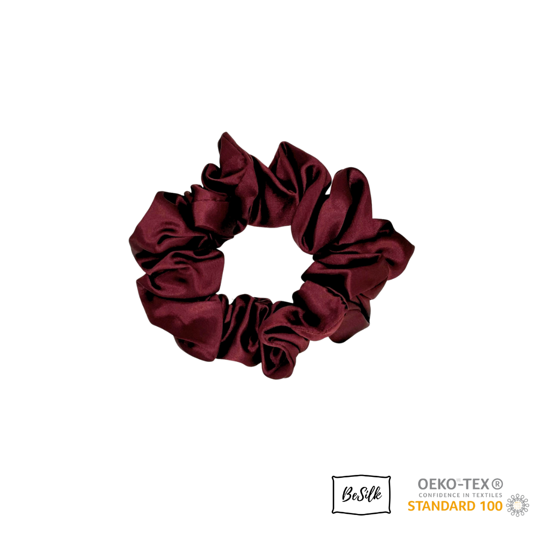 Scrunchie Medium Grenat