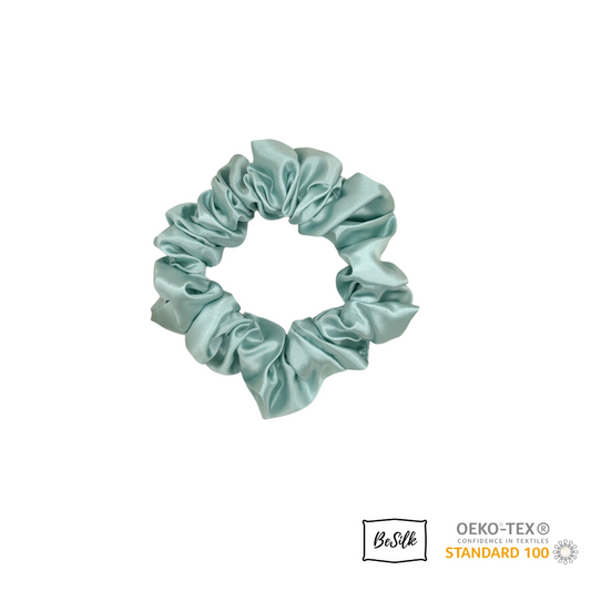Scrunchie Medium Vert Eau
