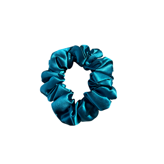Scrunchie Medium Bleu Azur